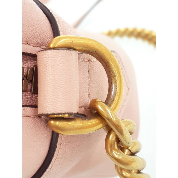 Gucci Ghost GG Marmont Chain Shoulder Bag - Picture 7 of 9